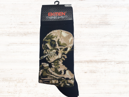 ЧОРАПИ  Ekmen - СКЕЛЕТ С ЦИГАРА 