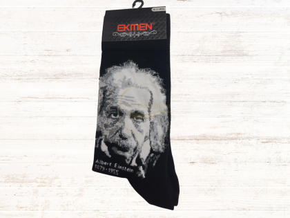 Мъжки чорапи " Ekmen" - Albert Einstein, АЙНЩАЙН