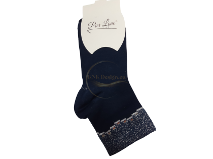 Дамски къси чорапи Pier Lone - тъмно сини