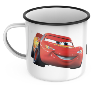 Емайлирано канче с любим герой Светкавицата Маккуийн, McQueen