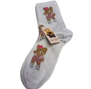 Чорапи Pier Lone с мечета  - цвят бял