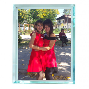 кристална рамка, фото рамка, фоторамка, стъклена рамка, персонализиран подарък, персонализирани подаръци, personalized gift, снимка с рамка, фото рамка със снимка