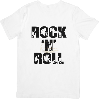 ТЕНИСКА С НАДПИС ROCK AND ROLL