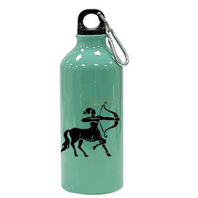 ЗЕЛЕНА БУТИЛКА СЪС ЗОДИАКАЛНИ ЗНАЦИ