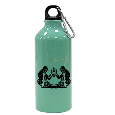 ЗЕЛЕНА БУТИЛКА СЪС ЗОДИАКАЛНИ ЗНАЦИ