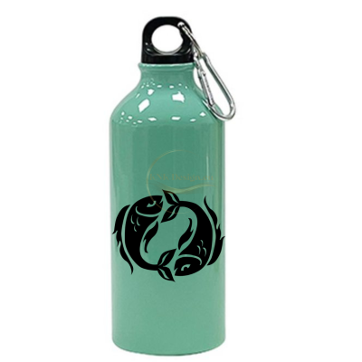 ЗЕЛЕНА БУТИЛКА СЪС ЗОДИАКАЛНИ ЗНАЦИ