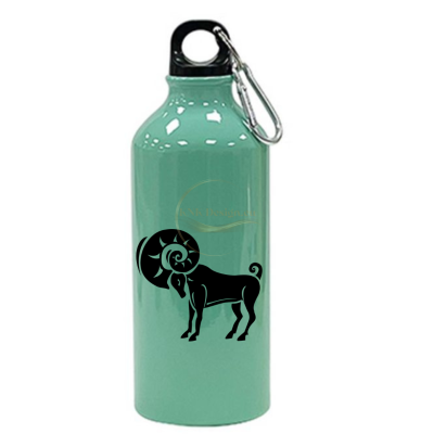 ЗЕЛЕНА БУТИЛКА СЪС ЗОДИАКАЛНИ ЗНАЦИ