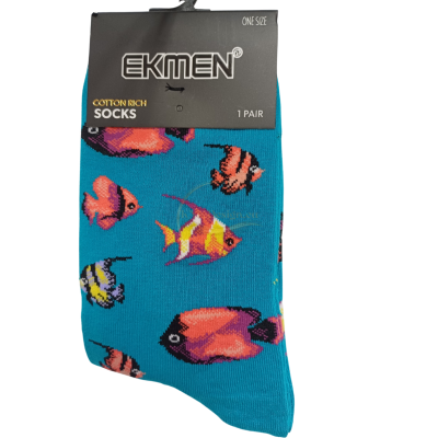 чорапи Екмен, турски чорапи, цветни чорапи, забавни чорапи, чорапи с РИБА, чорапи с  РИБКИ, чорапи РИБИ, чорапи за жени, чорапи за мъже, оригинални чорапи, комфортни чорапи, модни чорапи, чорапи с принт, подарък чорапи, чорапи онлайн, чорапи с дизайн, ekm