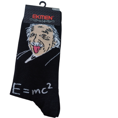 Мъжки чорапи " Ekmen" - Albert Einstein, АЙНЩАЙН